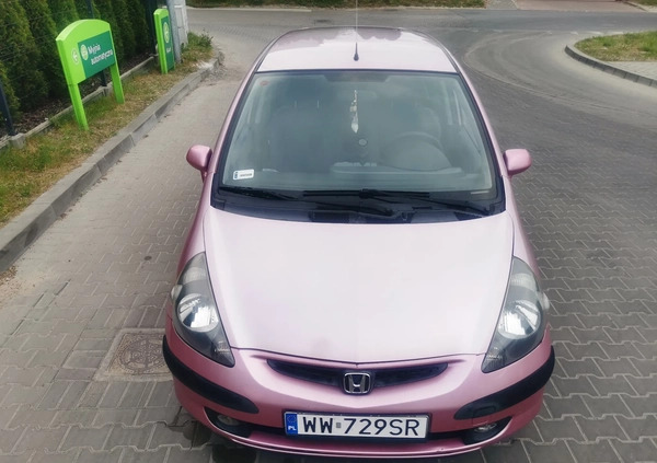 Honda Jazz cena 4999 przebieg: 178991, rok produkcji 2003 z Warszawa małe 191
